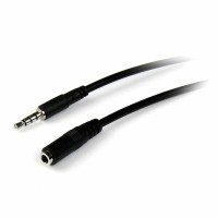 StarTech.com MUHSMF1M 3.5mm 4‑Position TRRS Headset Extension Cable – 1m